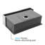Évier de cuisine en acier inoxydable 33 x 22 po x 10 po - Tablier T304 Stabilité 3 m
