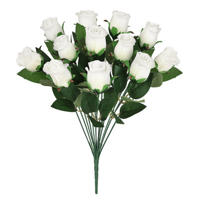 Artificial Rose Bud Flower Bush