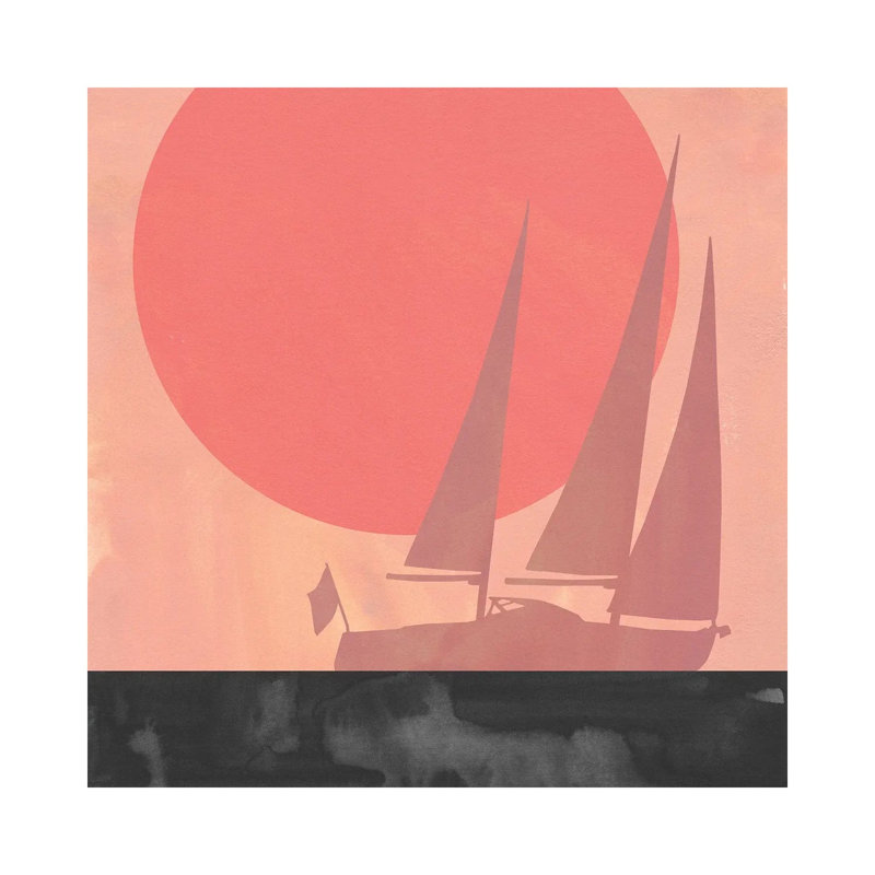 Deep Sea Sunset I by Jacob Green - Wrapped Canvas Print, 30.48 cm H x 30.48 cm W