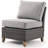 Umeh 7-Pieces Wicker Sofa Seating Group with Fire Pit Table Conversation Set