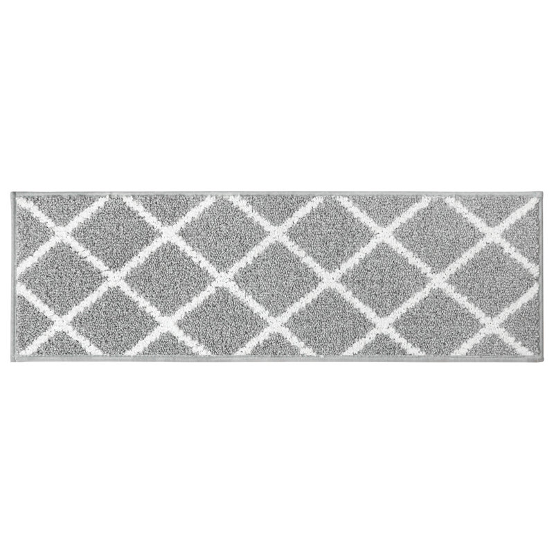 Tapis d'escalier antidérapant Minghui, Gris, 15