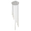 Lustre 7 lumières en nickel brossé Mahlum-559916840-547199424