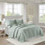 Ensemble de literie réversible en microfibre pour grand lit double