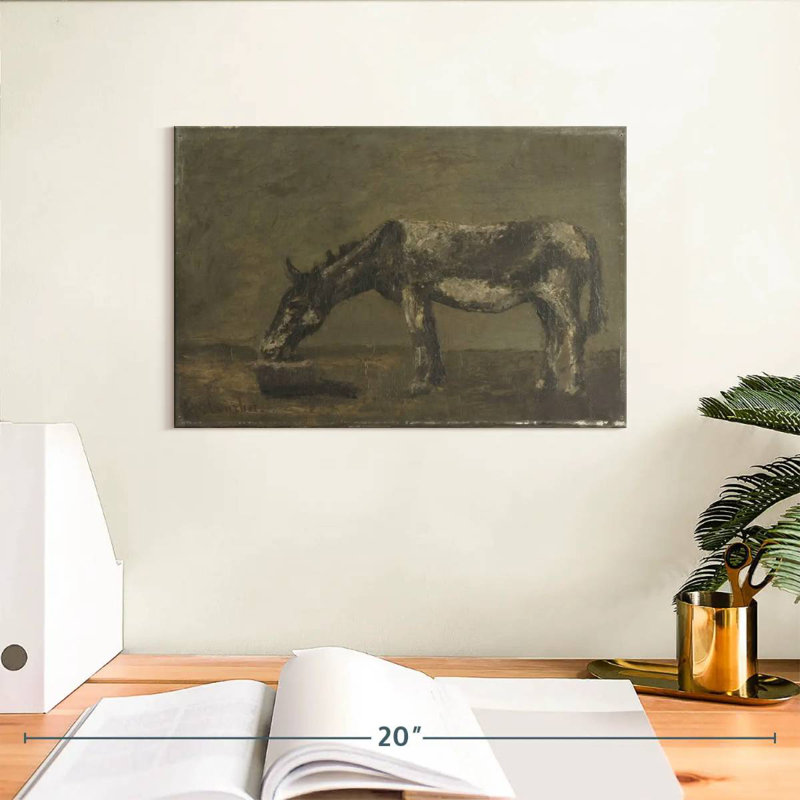 The Donkey 1862-63, 8" H x 12" W
