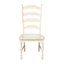 Chaise d'appoint en bois massif Prunier
