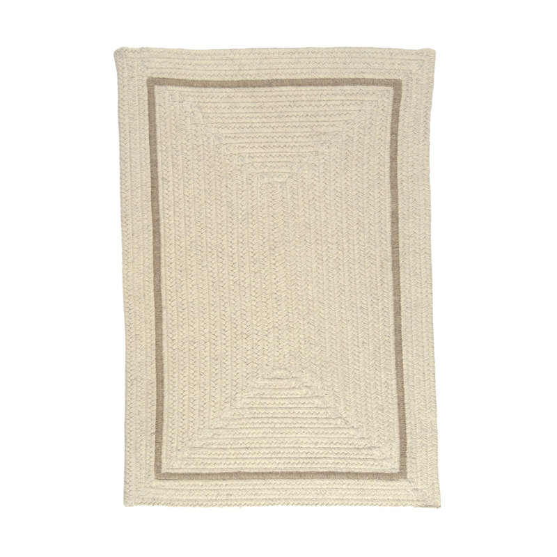 Tapis réversible 100% laine Fike, Rectangle 2 pi x 7 pi