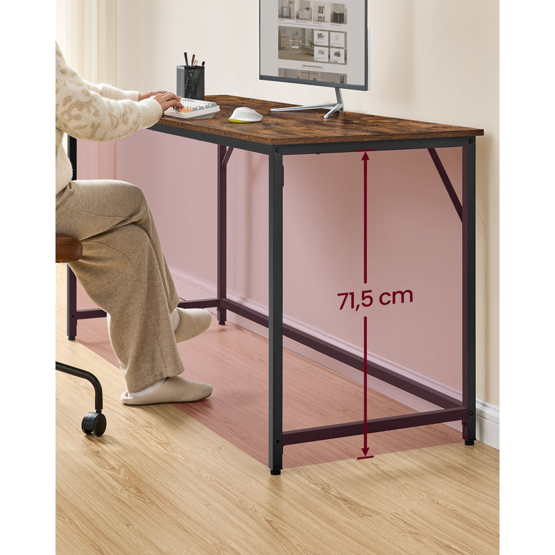 Metal Base Computer Desk