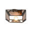 Rustic Lodge 2 - Light Flush Mounted Sconce