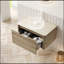 Meuble-lavabo flottant 30 po avec lavabo rond en verre-120011248