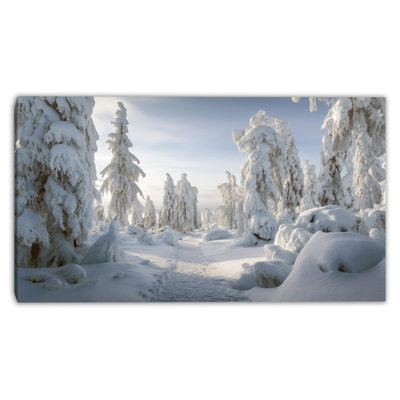 Art mural sur toile sculptée Snow Guardians