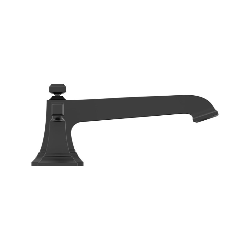 Robinet de baignoire Town Square S, Noir mat