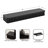 Wooden Ribbed Two-Piece Shelf Set
