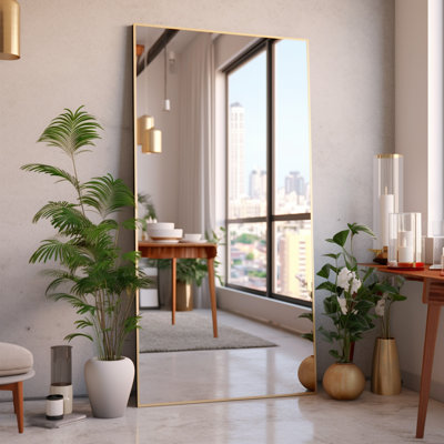 Adhvika Wall and Freestanding Mirror
