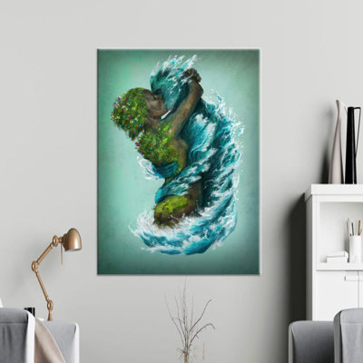 Art sur toile moderne, surréel et terrestre