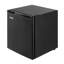 Mini réfrigérateur compact à porte simple 1,6 pi³ avec dortoir noir