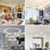 Modern LED pendant light, dimmable LED dining table with remote control
