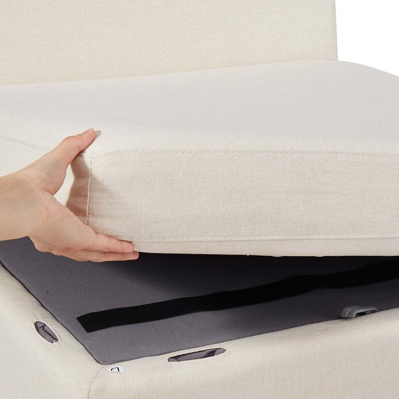 Canapé modulaire Cloud avec rangement caché et conception sécuritaire pour les enfants