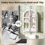 Arched Bathroom Storage Cabinet