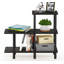Dulcia 70.61cm H x 80.01cm W Plastic Step Bookcase-258946255