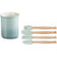 Ceramic / Porcelain Round Utensil Crock