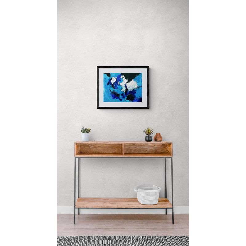 Bleu profond par Pol Ledent, H 17,25 po x l 21,25 po x P 0,875 po