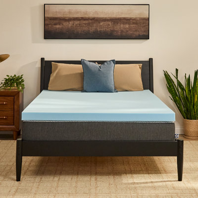 Sealy To Go Gel-Infused Memory Foam Mattress Topper