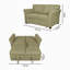 Tanijha 2 Seater Sofa-1592076817