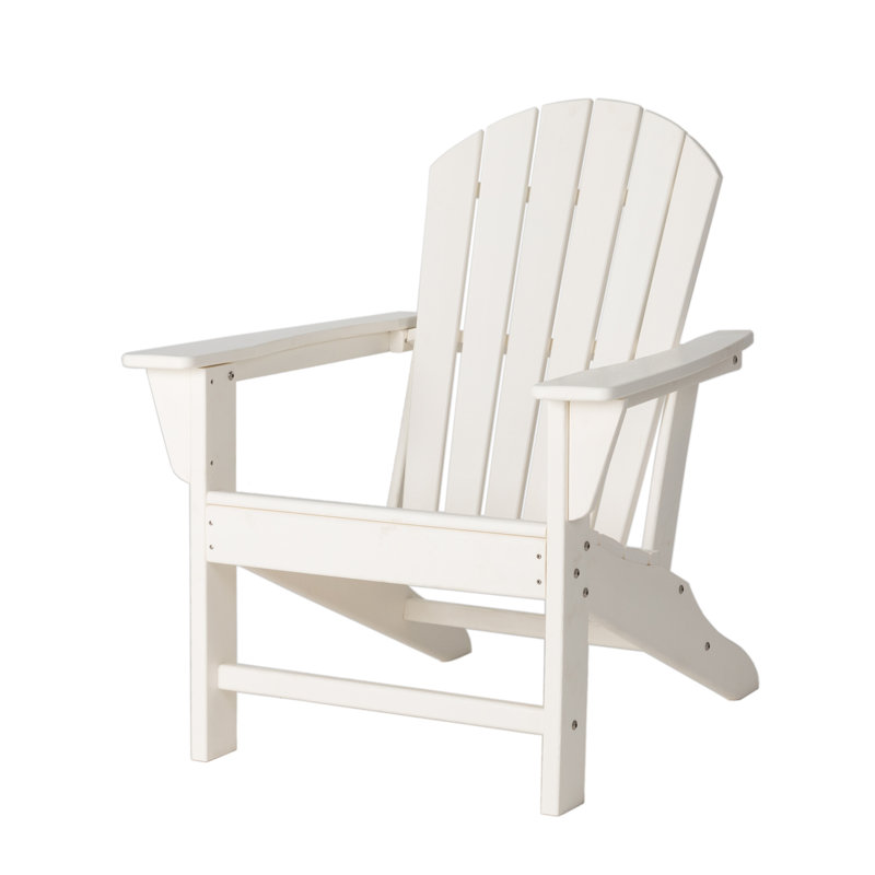 Chaise Adirondack d'extérieur Muirhead, Blanc