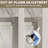 Pivot Semi-Frameless Shower Door With 1/4" Tempered Glass-126047584-109000352