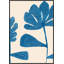 Ceramic Blue 1 by Andrea Stokes - Framed Wall Art-1481560689-1481560700