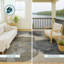 Tapis moderne lavable à la machine intérieur / extérieur ACN2901-333953575-333953574