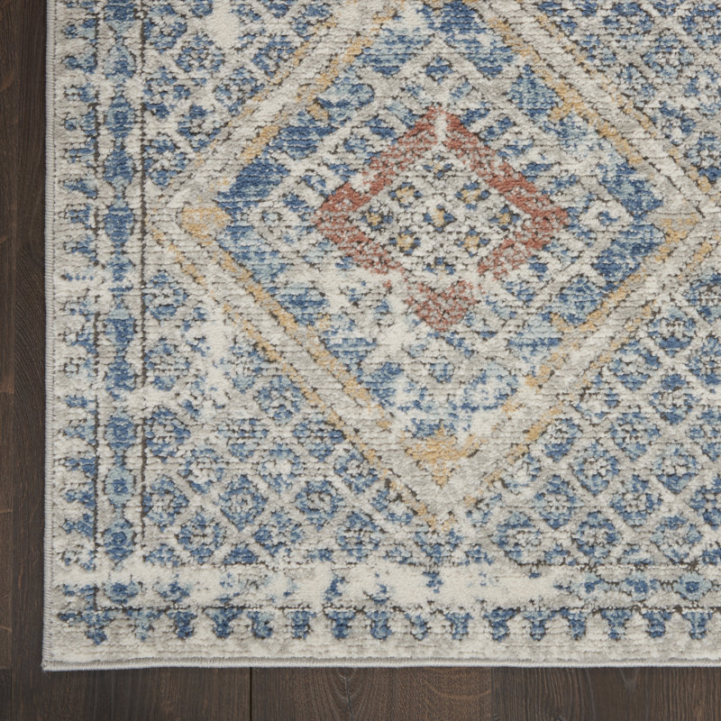 Breonnah Geometric Indoor Rug, Rectangle 6'7" x 9'6"