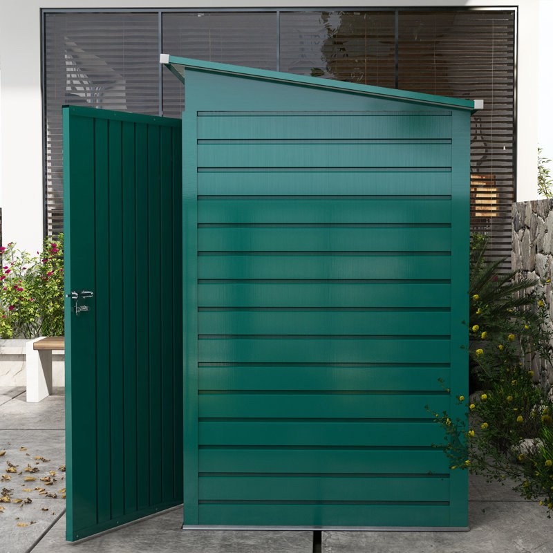 Garden Storage Shed, Green
