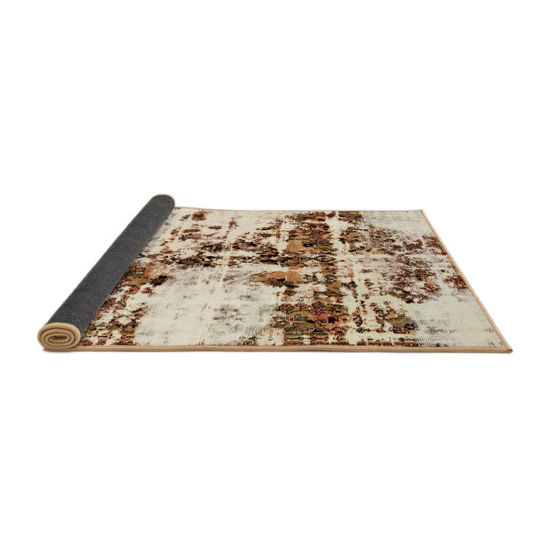 Abstract Indoor Rug, Round 4'