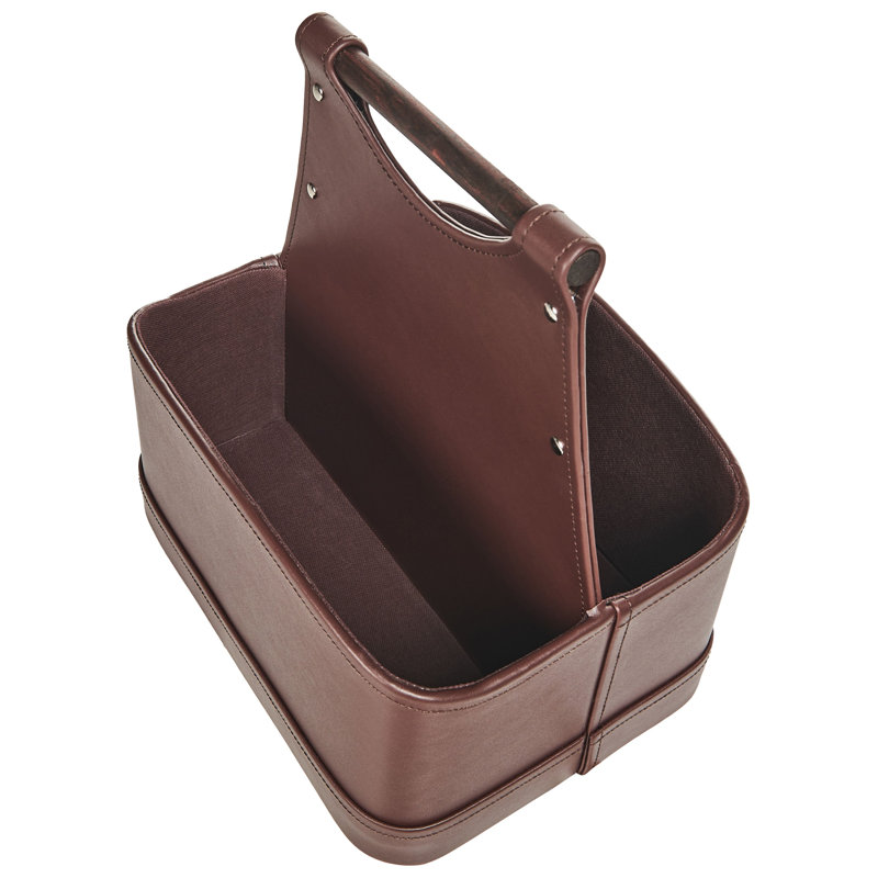 Lark Manor URUK Decorative Basket, Brown