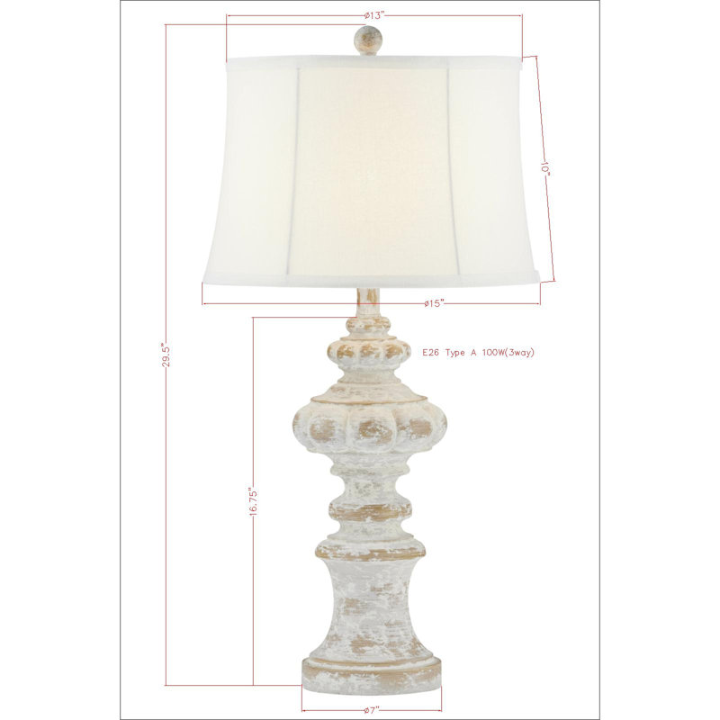 Lampe de table en métal Gamada