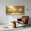 Golden Lotus, reproduction d'art sur toile, ensemble de 1-129281811-129281812