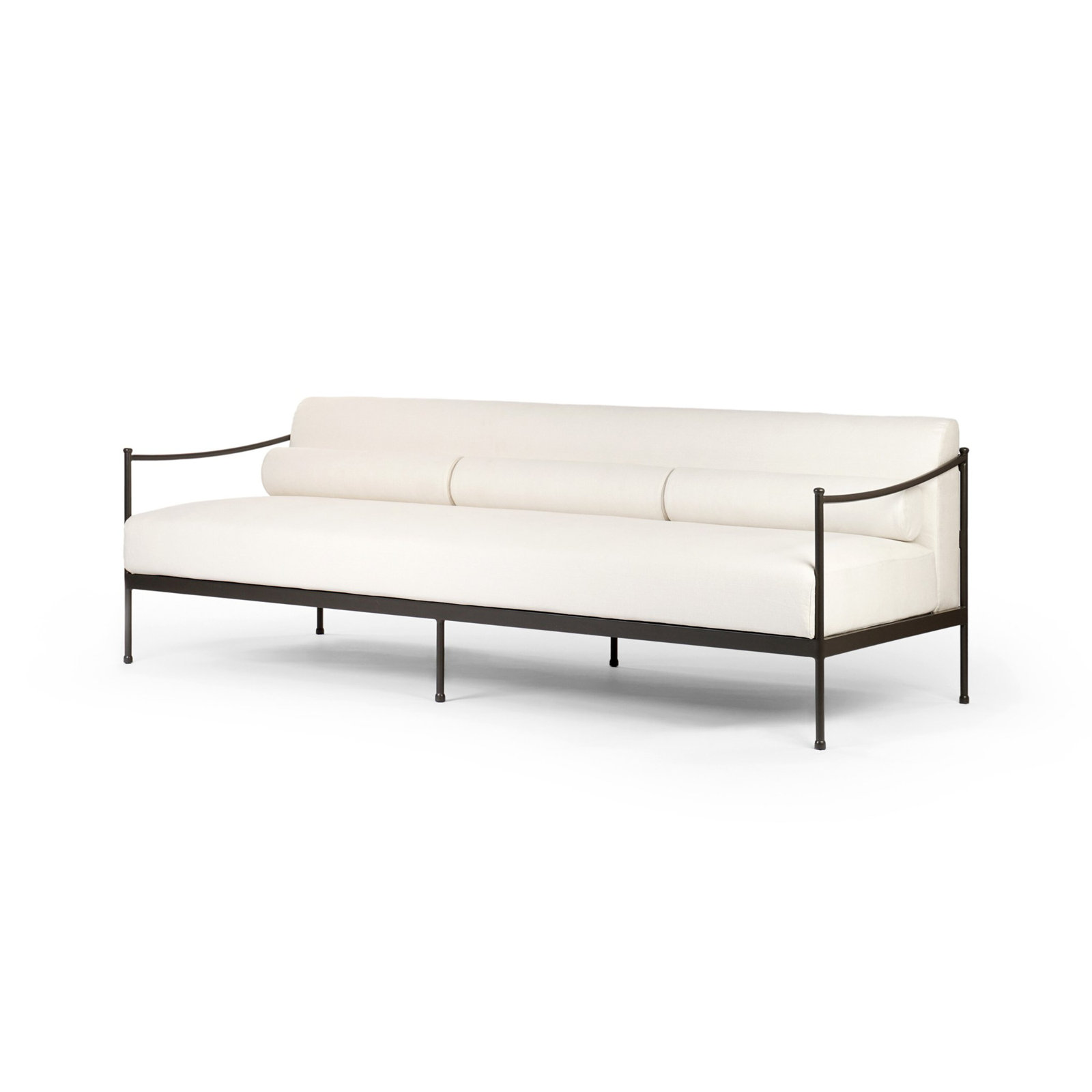 Letta 81" Outdoor Sofa, Bombay Flax