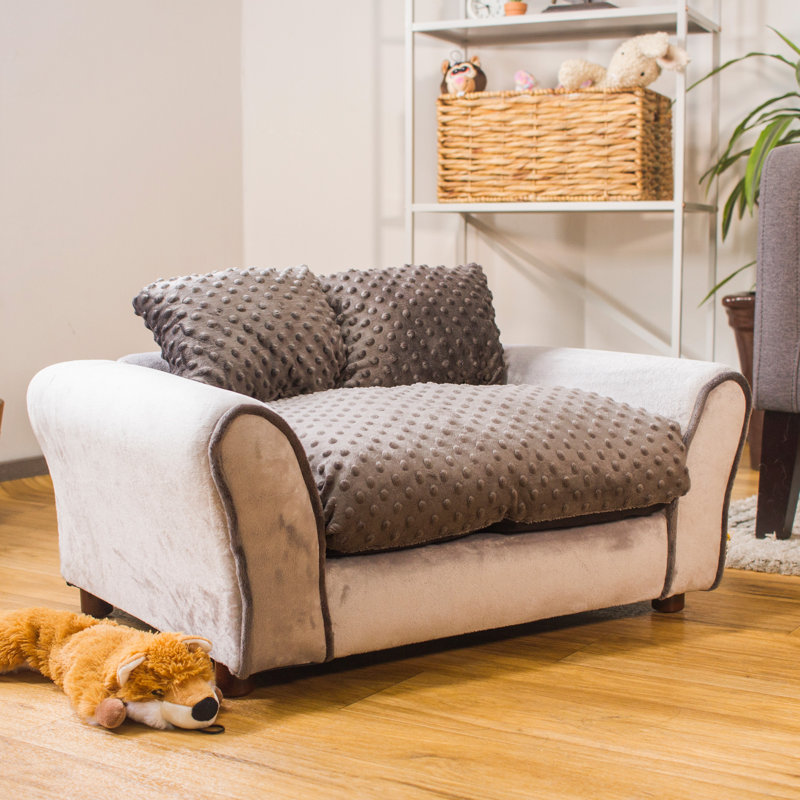 Canapé pour chien Pablo, L 40 po x l 23 po x H 13 po, Gris anthracite