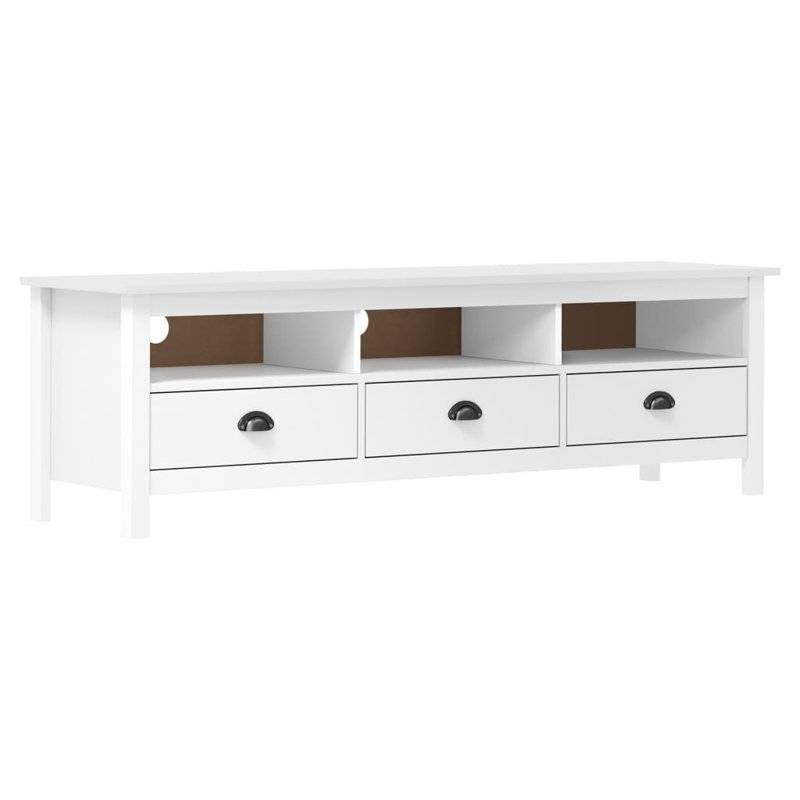 Mickens Unfinished TV Stand for TVs up to 60", White