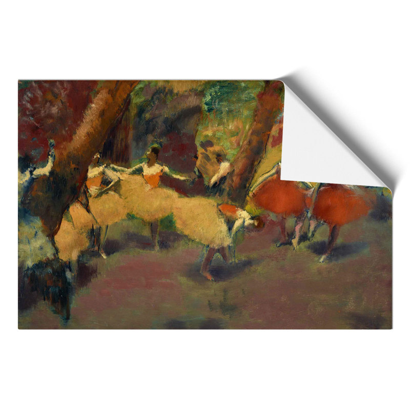 Before The Performance by Edgar Degas - No Frame Painting, 30cm H x 42cm W x 0.1cm D