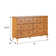 Commode double 6 tiroirs en bois massif Bhuneshwar