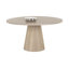 Karnveer Round Solid Oak Dining Table