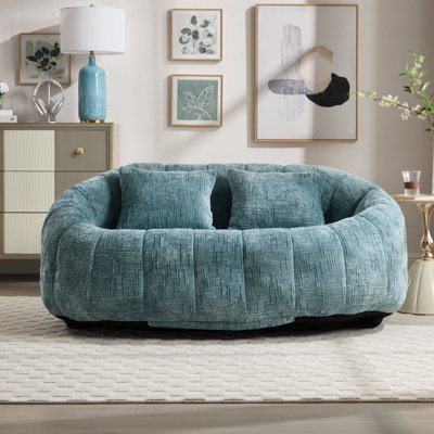 Canny Upholstered Compression Reception Loveseat
