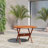 4pc Outdoor FSC Certified Wood and Resin Chairs Patio Dining Set-88419609