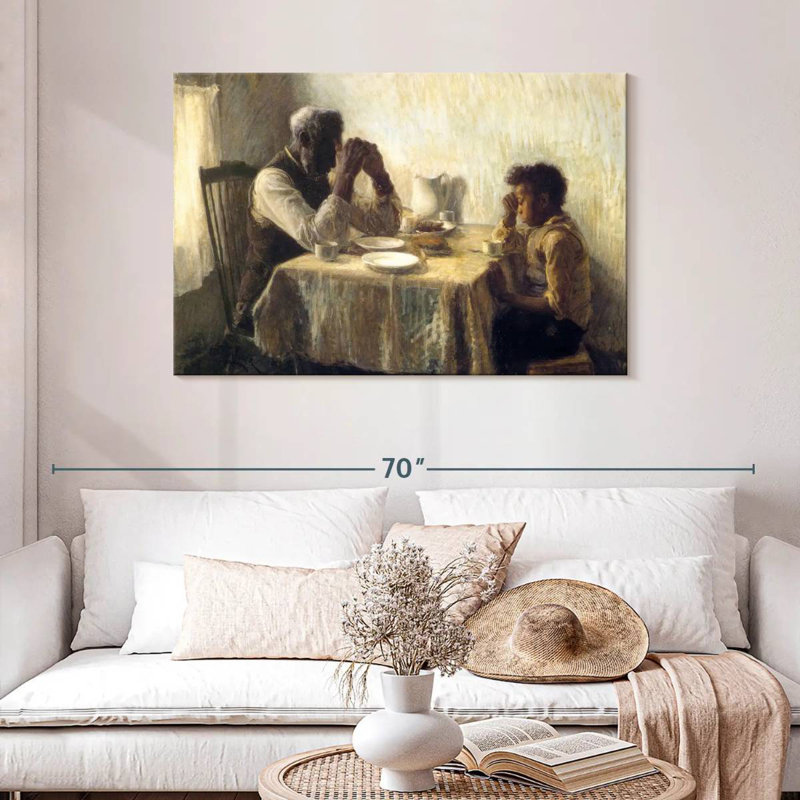 Leisha The Thankful Poor, 30" H x 45" W