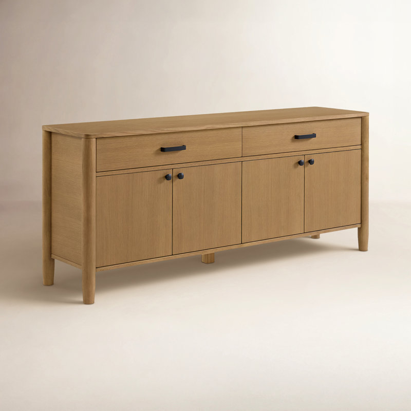 Dawes 72" Sideboard In Enhanced Natural Oak