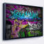 «Graffiti Wall Urban», reproduction d'impression sur toile tendue-26663271