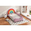 Lit de jour simple tapissier arc-en-ciel Rainbow