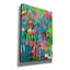  «Crazy Abstract Gardens No. 4» par Lindsey McAlister, art mural sur toile, 18 po x 26 po